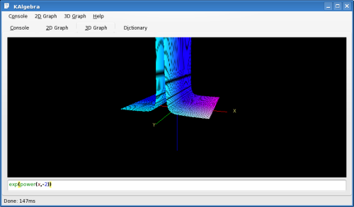 Kreslenie 3D funkcií v Kalgebre Kreslenie 3D grafov